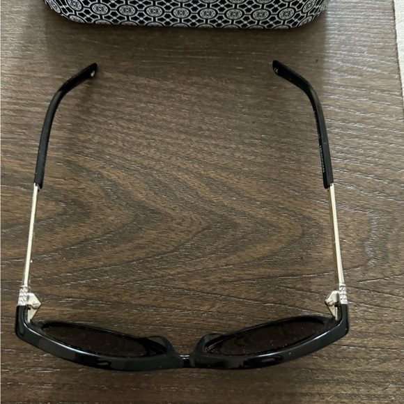 Brighton Meridian Sunglasses A12643 Black w/Silver Crystals $130 Retail - Picture 3 of 11